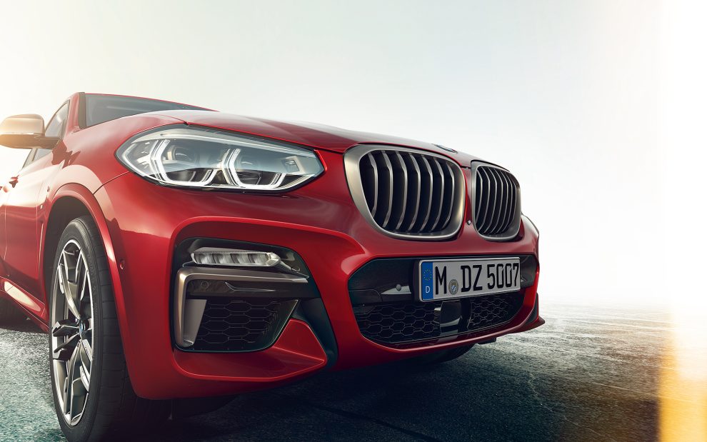 BMW X4 2019 frente parrilla