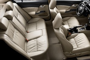 Honda Civic 2012 en México asientos