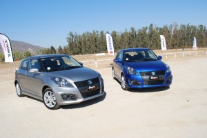 Suzuki Swift Sport en México azul gris