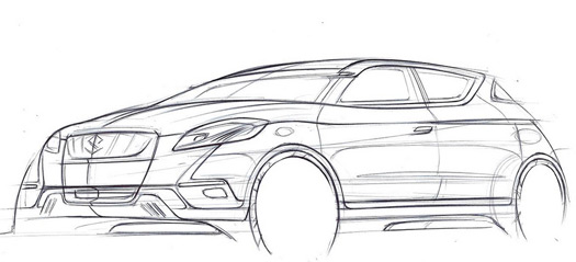 Suzuki S-Cross boceto