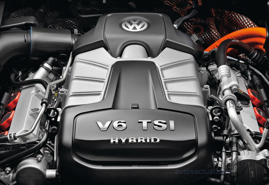 Volkswagen Touareg 2013 Hybrid en México Motor híbrido