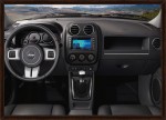 Jeep Patriot 2013 ya en México interior, tablero, pantalla touch a color