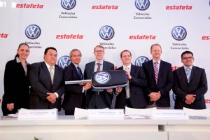 Estafeta en México con nuevas unidades Volkswagen Transporter 2013