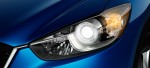 Mazda CX-5 2013 en México color Azul Luces faros LED