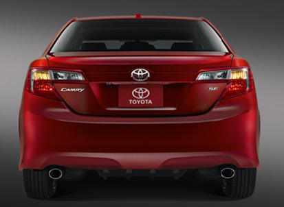 Toyota Camry 2013 para México trasera