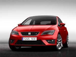 SEAT León SC 5 puertas frente color rojo