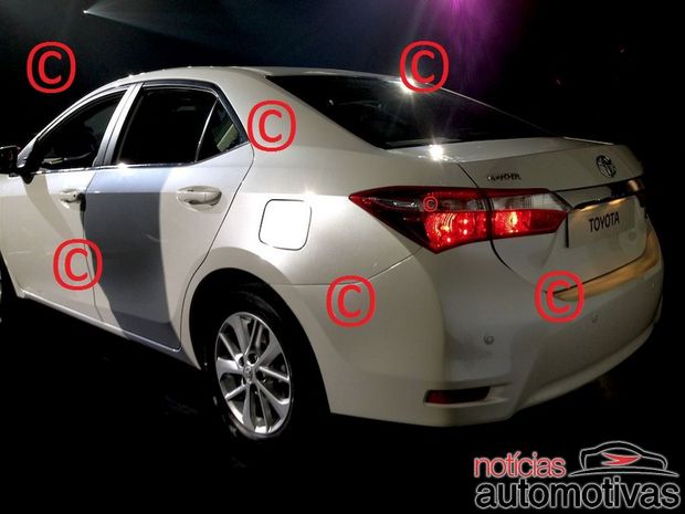 El nuevo Toyota Corolla 2014 fotos espía