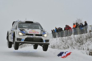 Volkswagen y Sebastien Ogier ganan el Rally en Suecia con un Polo R WRC