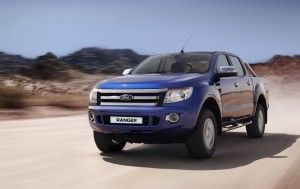 Ford Ranger 2013 para México Azul frente