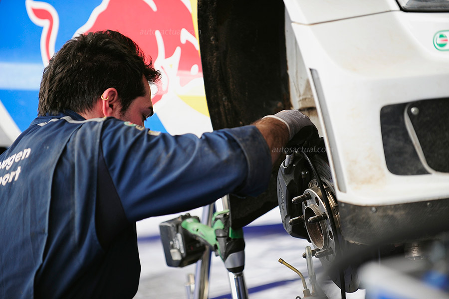 Volkswagen en Rally de Argentina con el Polo R WRC