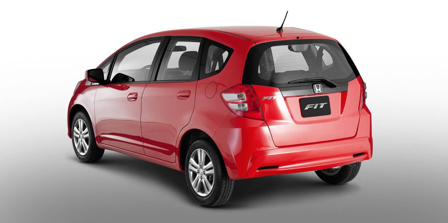 Honda Fit 2014 en México rojo