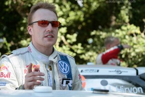 Volkswagen Latvala en el Rally de Italia con el Polo R WRC