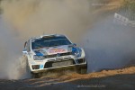 Volkswagen Polo R WRC gana en el Rally de Italia frente ruta