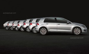 Volkswagen Golf todas sus generaciones hasta 2013