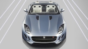 Jaguar F-TYPE 2014 en México color azul frente parrilla