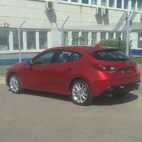 Nuevo Mazda 3 2014 espiado