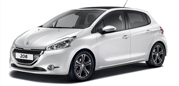 Peugeot 208 2015 en México color blanco