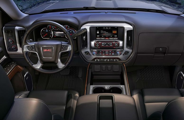 GMC Sierra 2014 interior