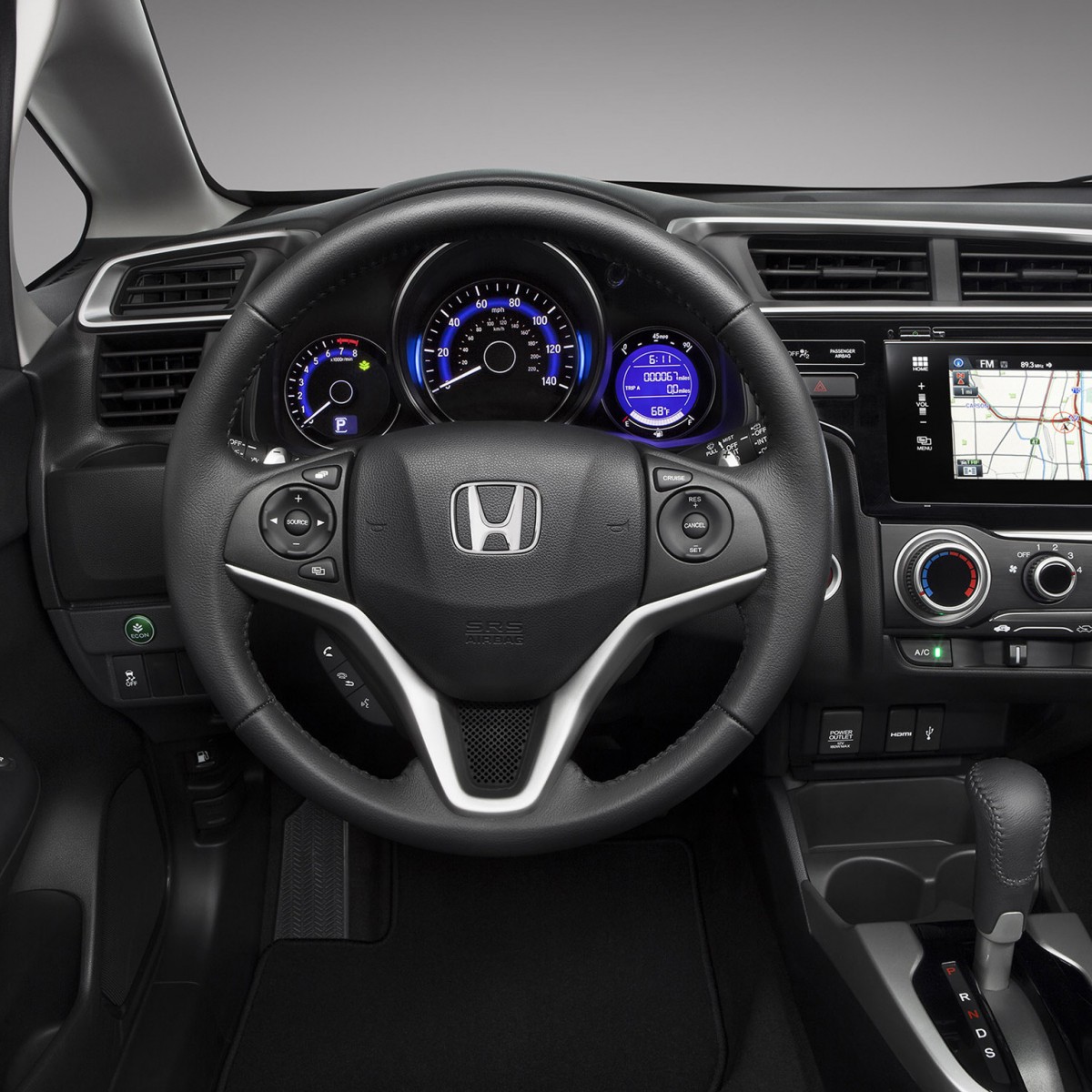 Honda Fit 2016 tablero