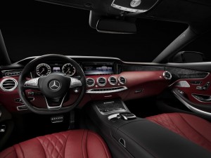 Mercedes-Benz Clase S Coupé interior