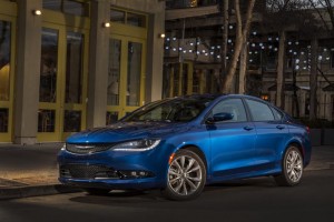 Chrysler 200 2015 en México color azul frente