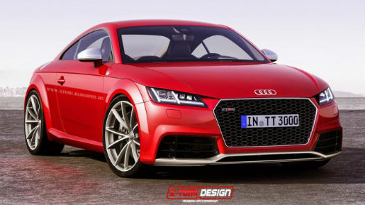 Audi TT RS render