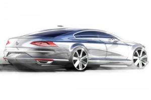 Volkswagen Passat 2015 sketches
