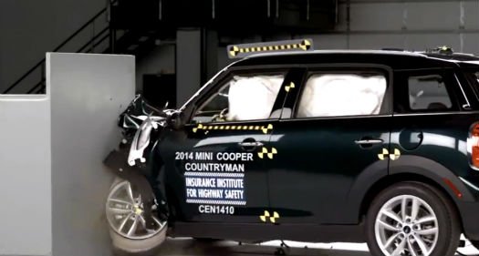 MINI Countryman en prueba IIHS