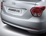 Hyundai Grand i10 Sedán 2015 para México color plata cajuela detalle