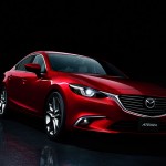 Nuevo Mazda6 actualización color rojo grande