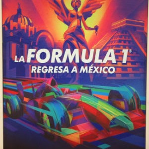 Póster Gran Premio de México Fórmula 1 2015