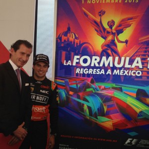 Checo Pérez en México