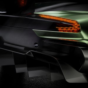 Aston Martin Vulcan luces traseras