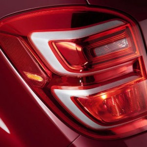 Chevrolet Equinox 2016 rediseñada faros traseros