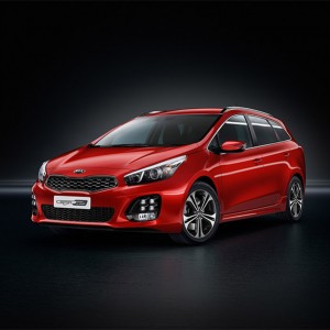 Kia cee’d GT Line frente color rojo