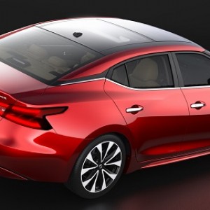 Nissan Maxima 2016 primeras imágenes lateral