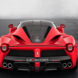 Ferrari LaFerrari parte trasera