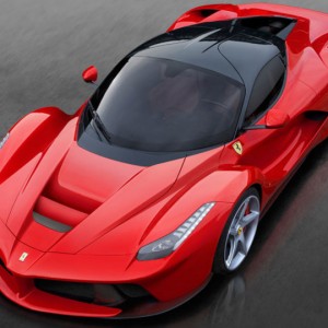 Ferrari LaFerrari vista superior