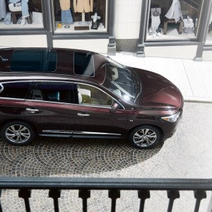 Infiniti QX60 Hybrid 2015 desde arriba