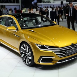 Volkswagen Sport Coupé GTE concept, vista frente-lateral