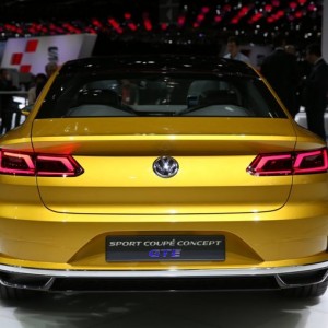 Volkswagen Sport Coupé GTE concept, vista trasera