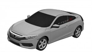 Honda Civic 2016 bocetos filtrados