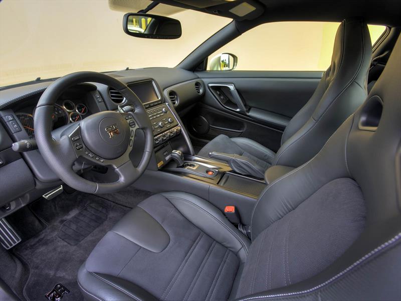 Nissan GT-R 45th Anniversary Gold Edition interior