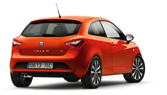 Seat Ibiza 2016 vista-trasera