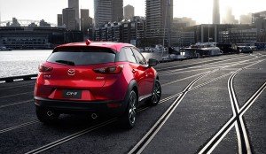 Mazda CX-3 2016 vista posterior