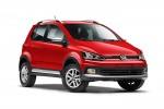 Nuevo Volkswagen CrossFox 2016 en México color rojo de perfil