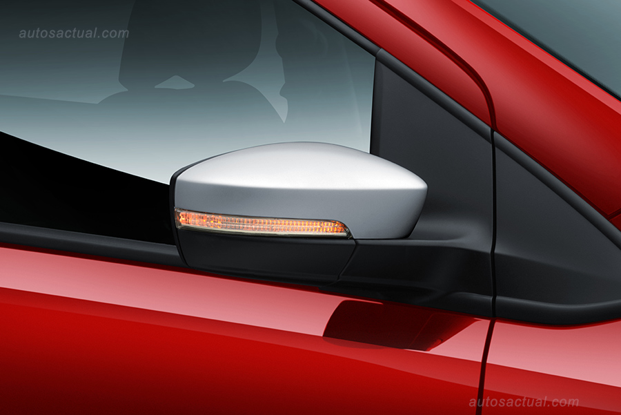 Nuevo Volkswagen CrossFox 2016 en México espejos laterales con luces direccionales