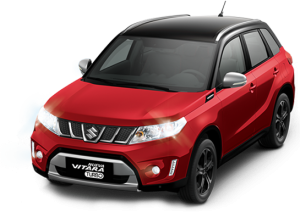 Suzuki Nueva Vitara en México color rojo con negro