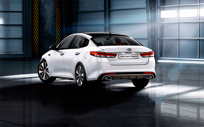 Nuevo Kia Optima 2016 posterior