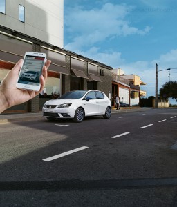 Seat Ibiza Connect 2016 México con smartphone